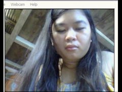 Asian Showing on Webcam- Risa